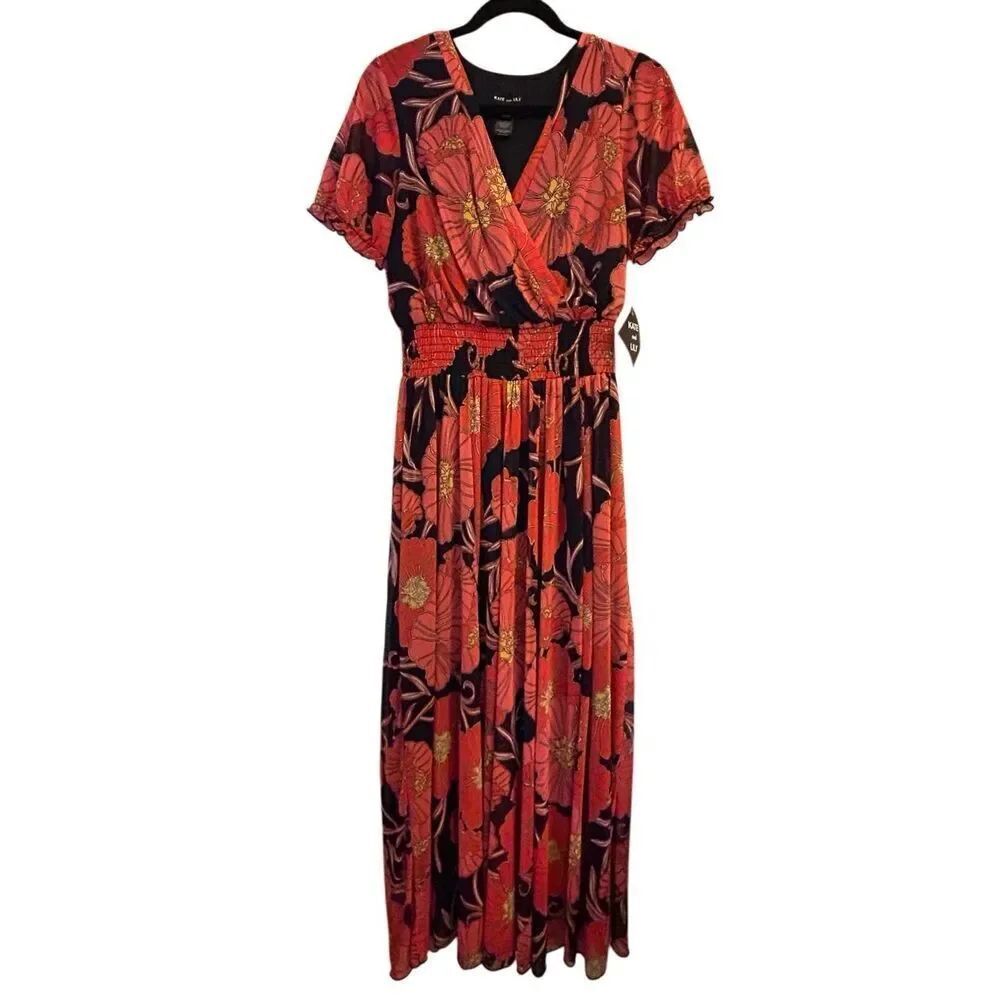 NEW Kate & Lilly Floral Maxi sz 12 Party Wedding Guest Retro Hippie